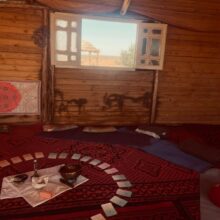 Yoga Entspannung in der Wüste